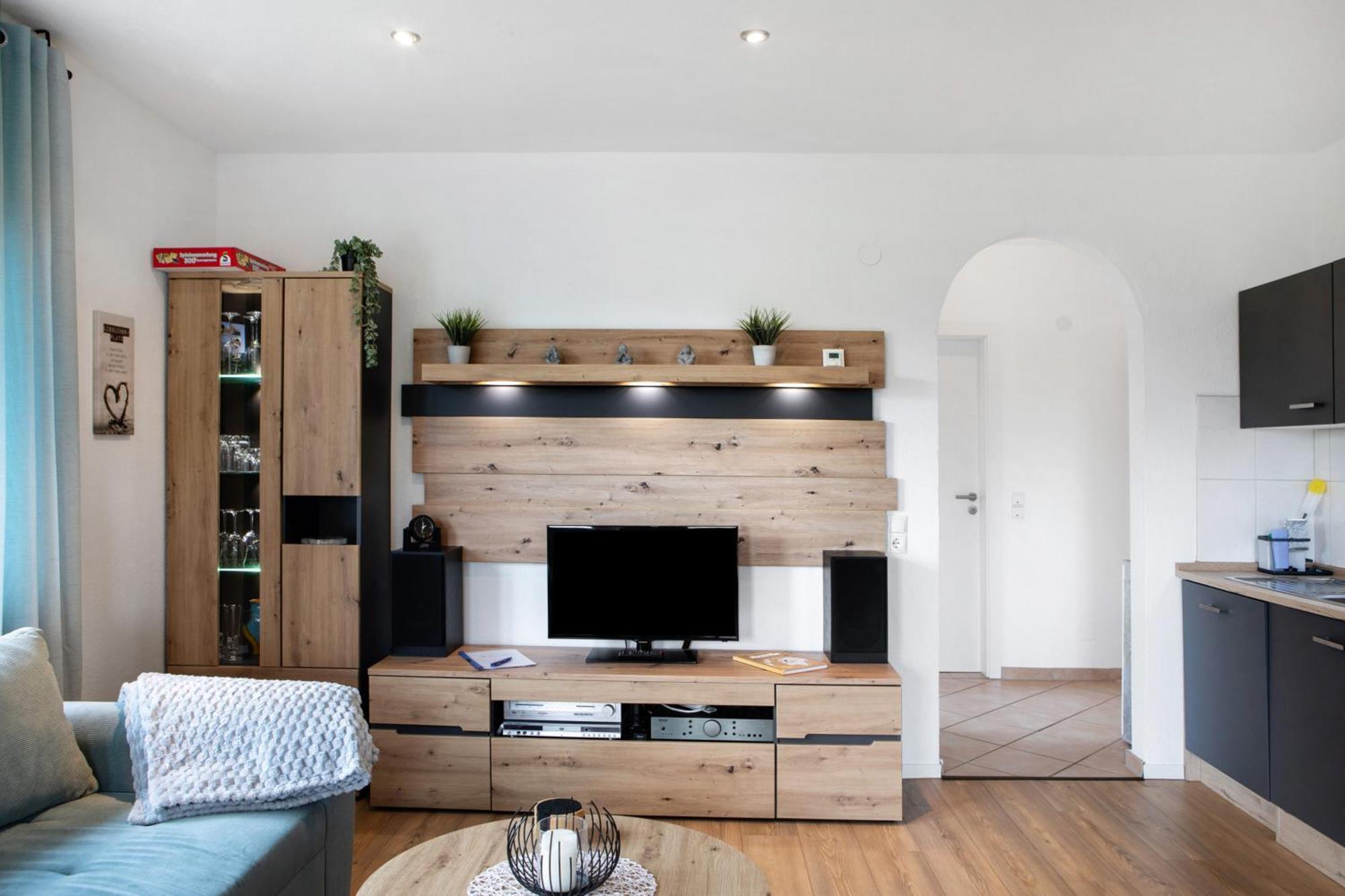 Ferienwohnung Gluecksmomente Habichtswald Bagian luar foto