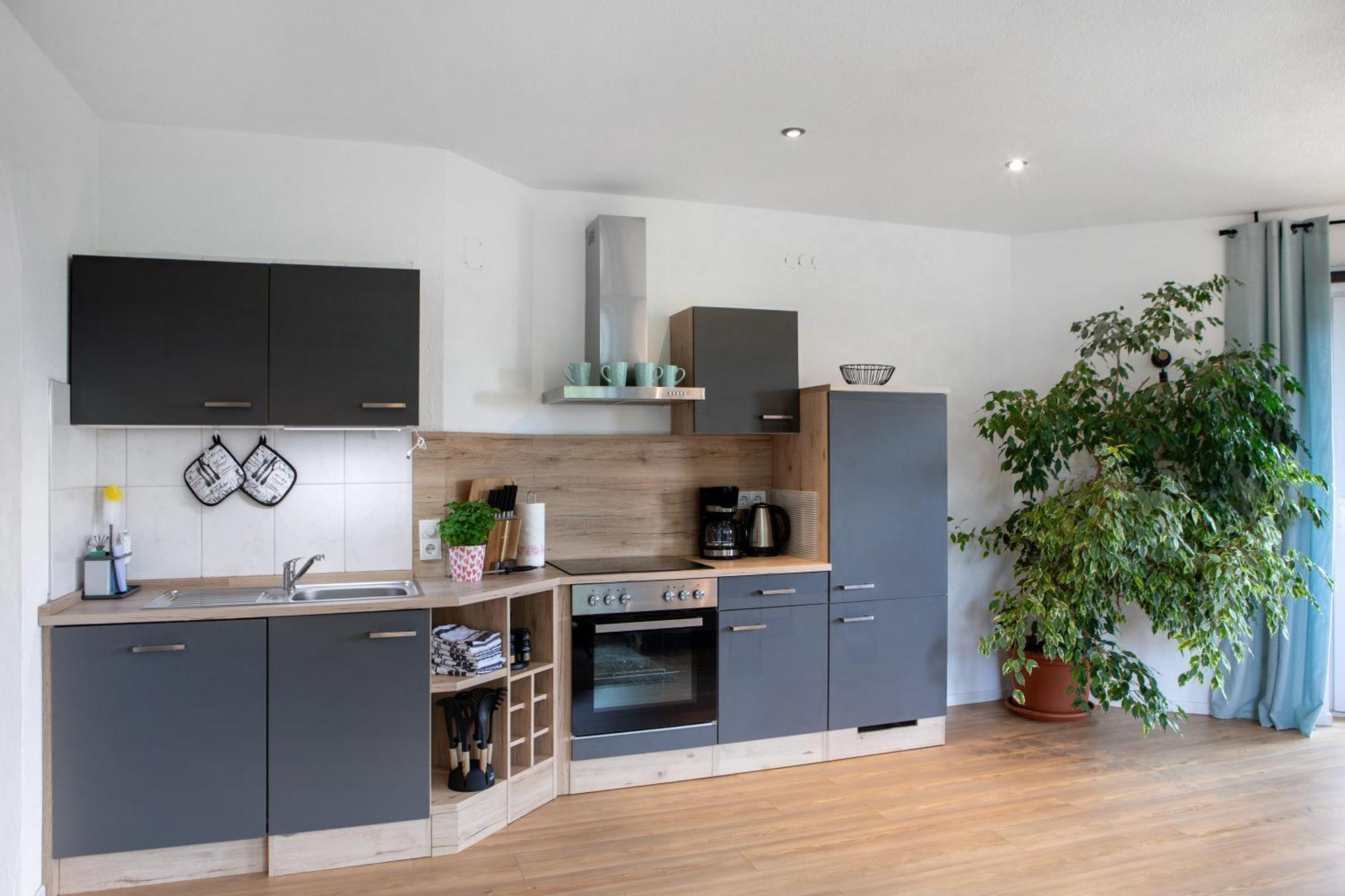 Ferienwohnung Gluecksmomente Habichtswald Bagian luar foto